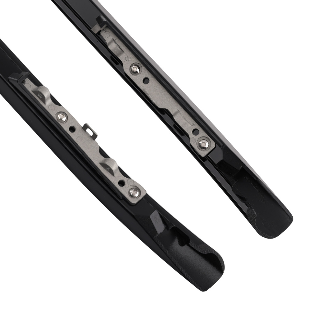 Black Cross Bar Set compatible for Range Rover L405 2013-2022 Aluminium Roof Rail