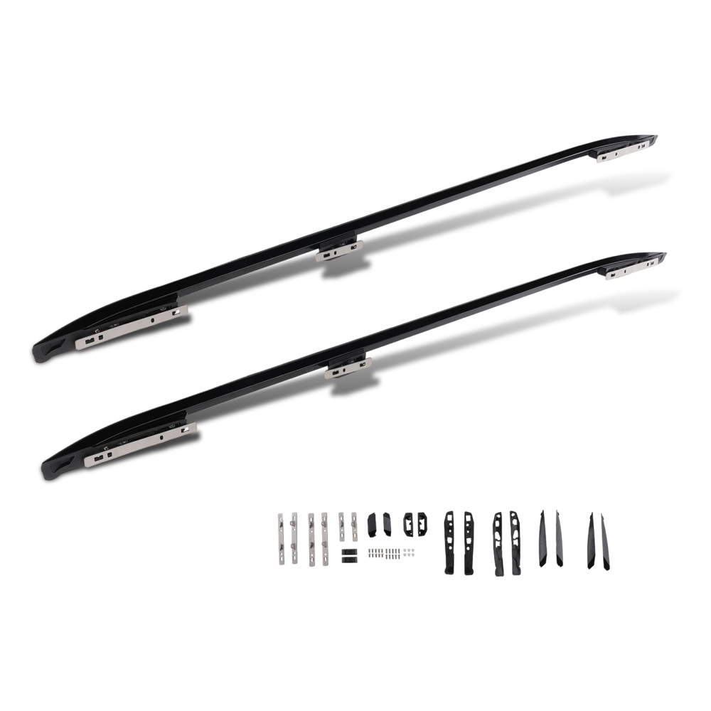 Aluminium Roof Rails Rack Side Bars Black compatible for Range Rover Vogue L405 2013-2021