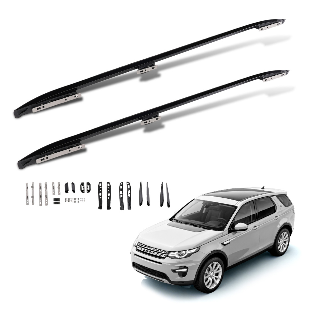 Aluminium Roof Rails Rack Side Bars Black compatible for Range Rover Vogue L405 2013-2021