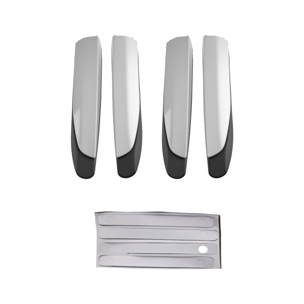 4Pcs Roof Rack for 2021-2025 compatible for Toyota Sienna Side Rails + Cross Bars Silver Set