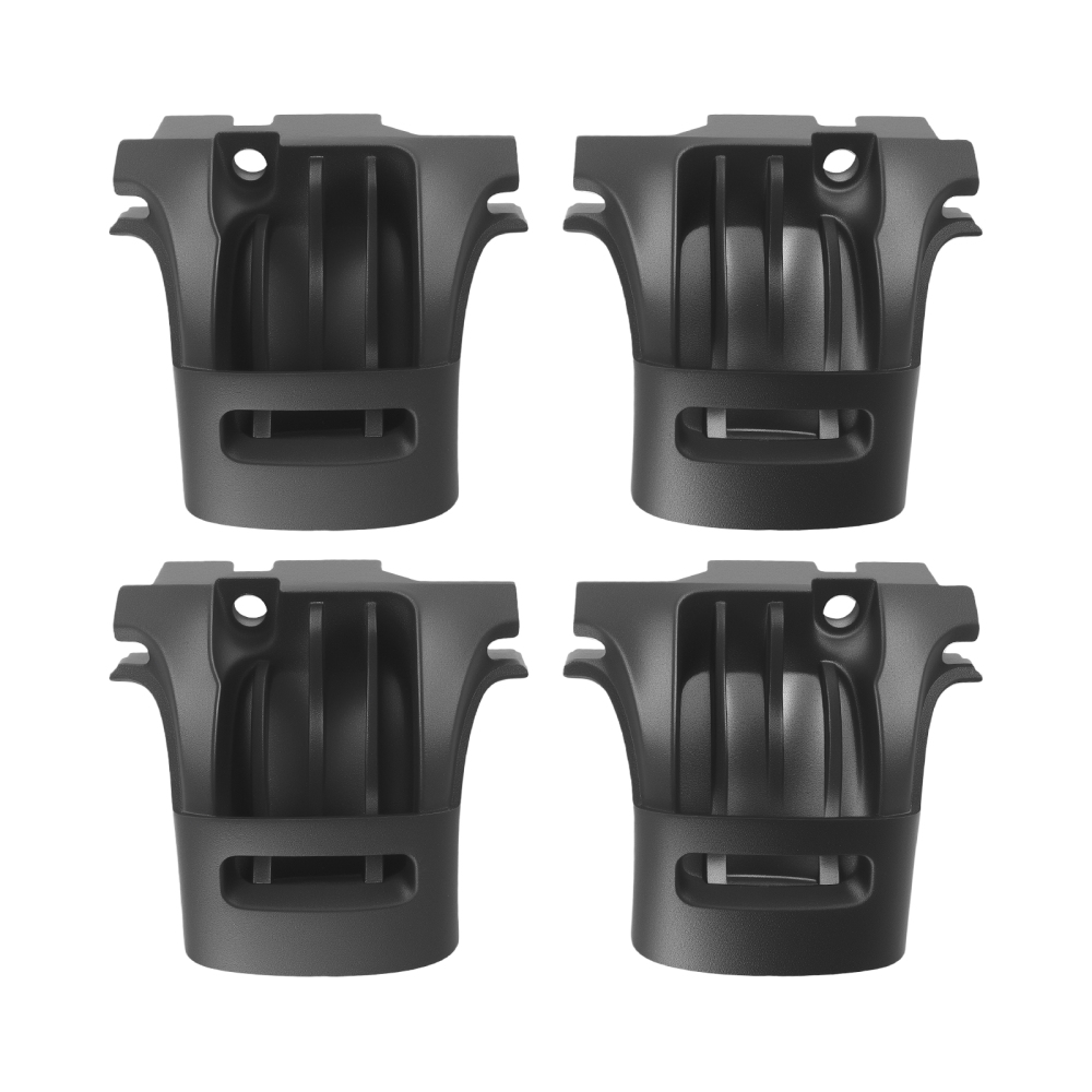 Aluminum Alloy Cross Bar compatible for Toyota Sequoia 2023-2024 Roof Rack Black 45KG
