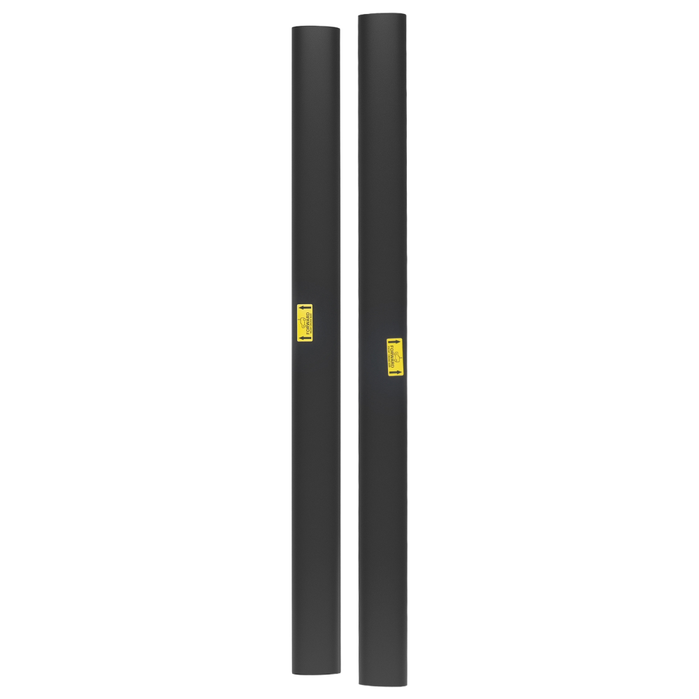Aluminum Alloy Cross Bar compatible for Toyota Sequoia 2023-2024 Roof Rack Black 45KG