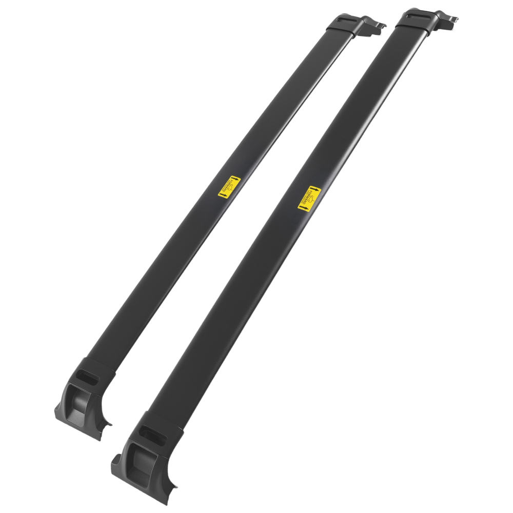 Aluminum Alloy Cross Bar compatible for Toyota Sequoia 2023-2024 Roof Rack Black 45KG