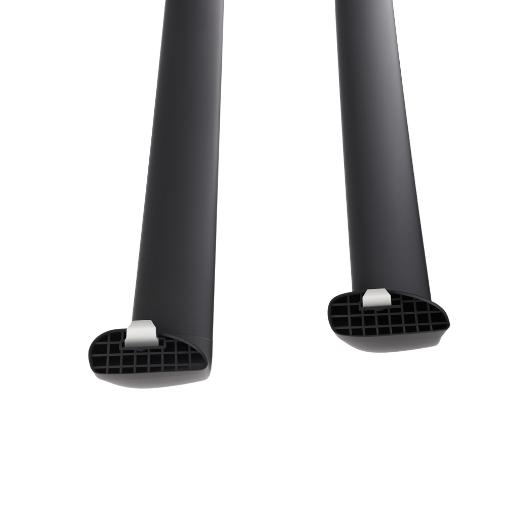 Aluminum Alloy Cross Bar compatible for Tesla Model Y 2019+ Roof Black Luggage Rack