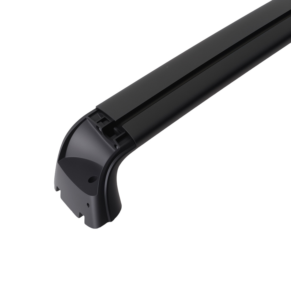 Aluminum Alloy Cross Bar compatible for Tesla Model Y 2019+ Roof Black Luggage Rack