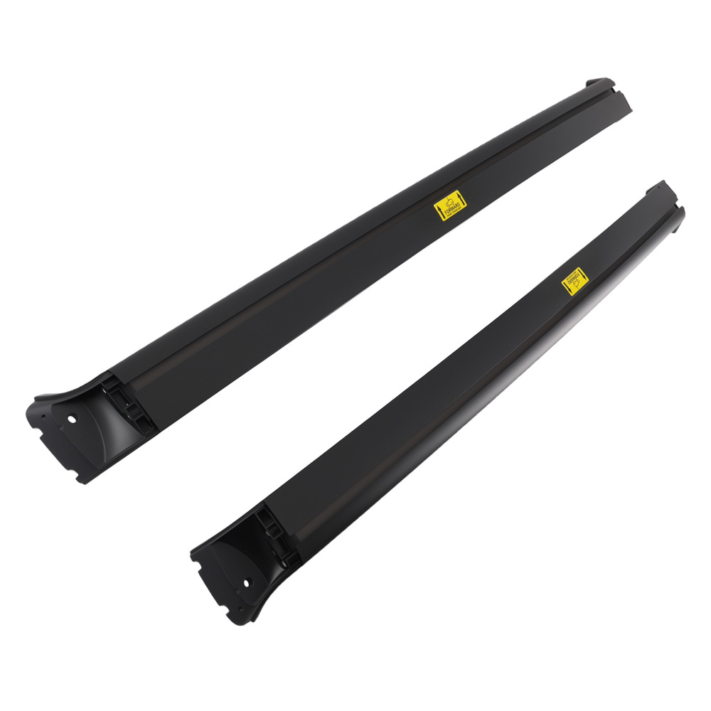 Aluminum Alloy Cross Bar compatible for Tesla Model Y 2019+ Roof Black Luggage Rack