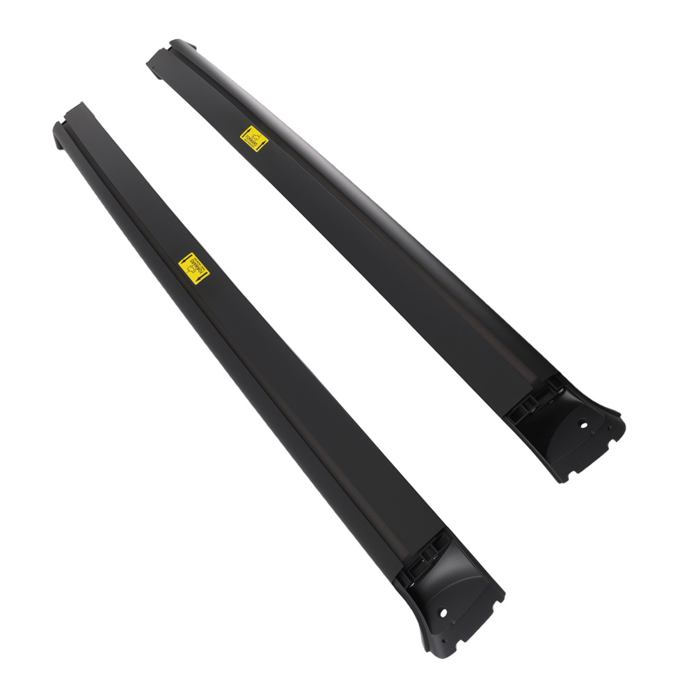 Aluminum Alloy Cross Bar compatible for Tesla Model Y 2019+ Roof Black Luggage Rack
