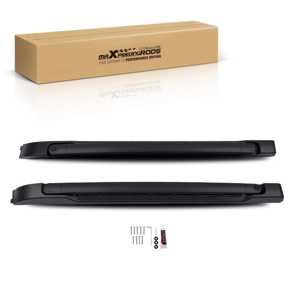 Adjustable Roof Cross Bars compatible for Toyota Tacoma Double Cab 2024-2025 Aluminum