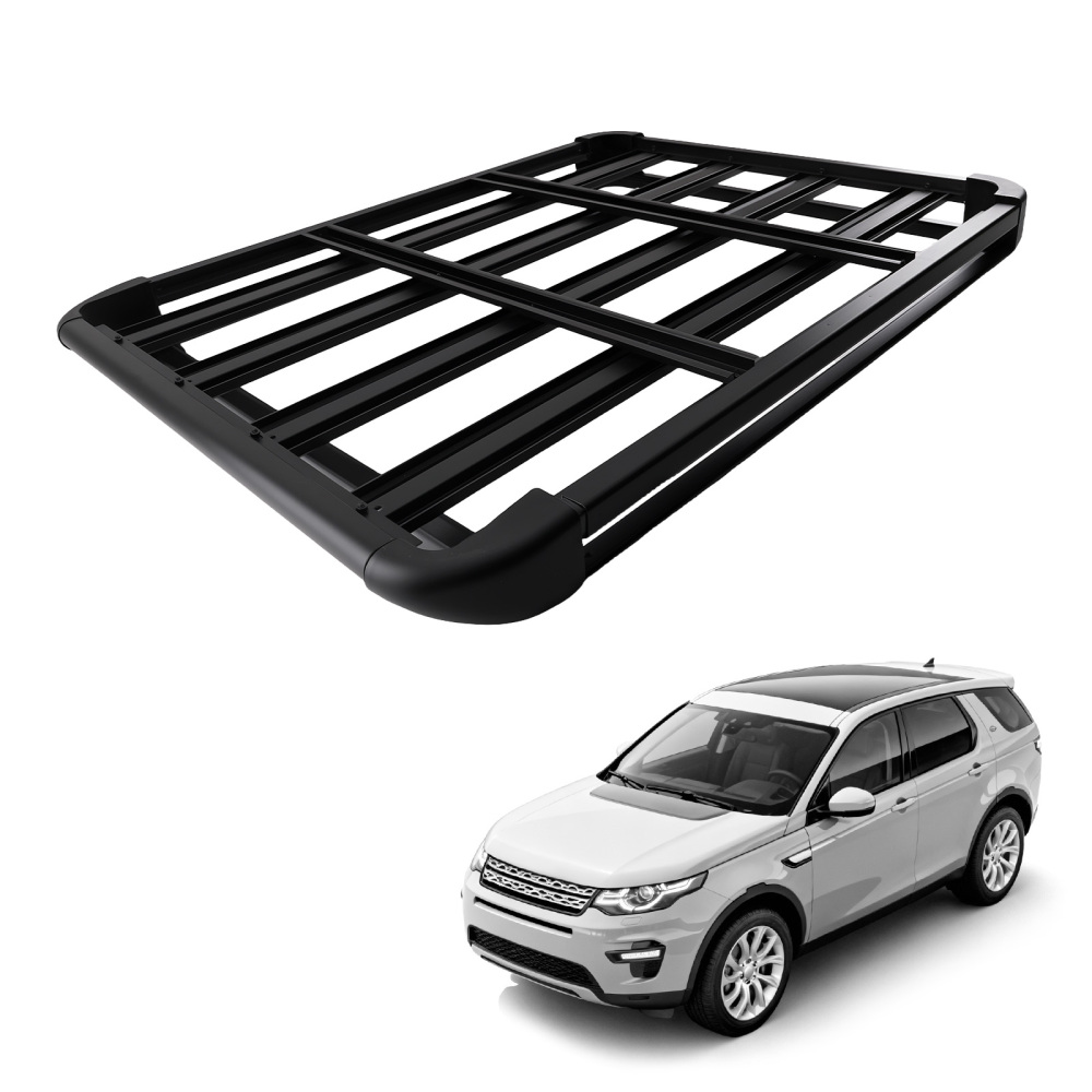 Car Roof Basket Universal 127cm Aluminium Luggage Rack 120kg Capacity Storage