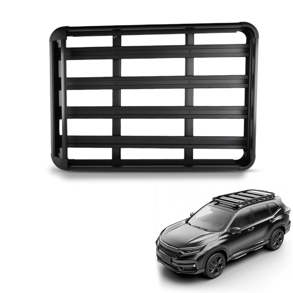 Car Roof Cargo Basket Universal 1.4M Aluminium Rack 120kg Capacity