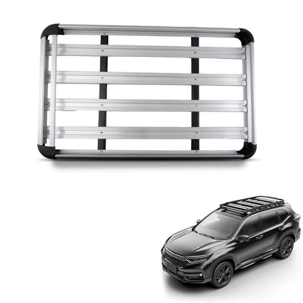 1.6 Metre Aluminum Roof Rack Basket Universal Carrier 160x100cm 120kg Max