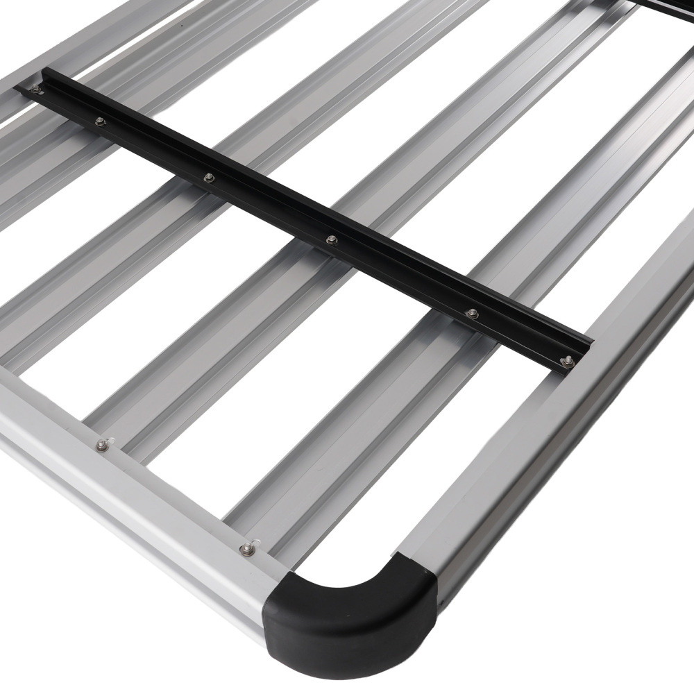 1.6 Metre Aluminum Roof Rack Basket Universal Carrier 160x100cm 120kg Max