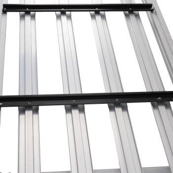 1.6 Metre Aluminum Roof Rack Basket Universal Carrier 160x100cm 120kg Max
