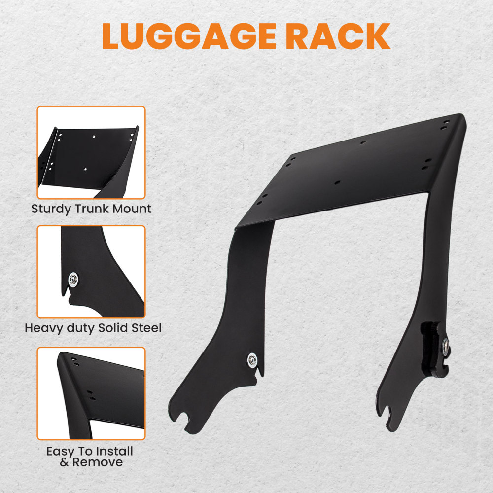 Rear Trunk Mount Rack Latch For Touring Razor Chop Tour Pack Pak 97-08