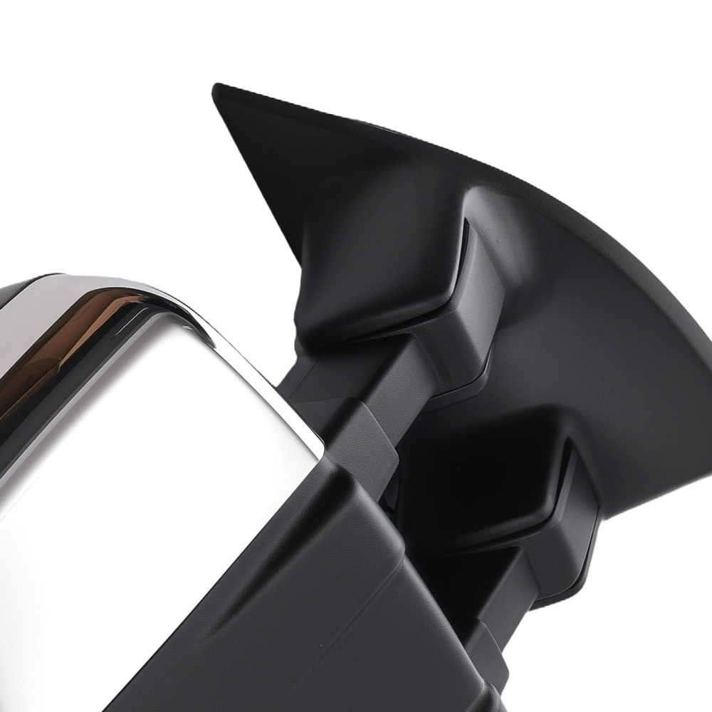 Chrome Heated Side Mirror compatible for Ford F-250/F-350/F-450/F-550 2008-2016 Power