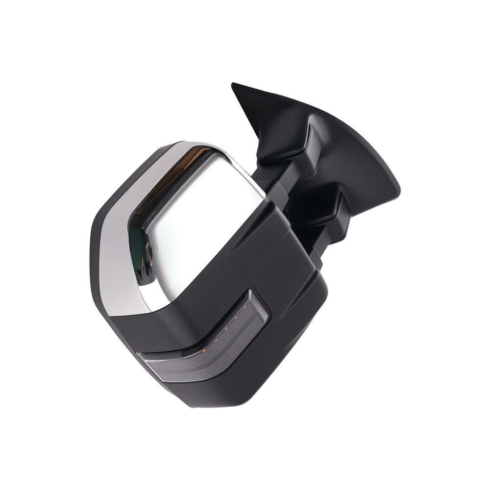 Chrome Heated Side Mirror compatible for Ford F-250/F-350/F-450/F-550 2008-2016 Power