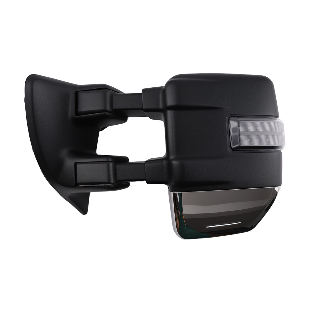 Chrome Heated Side Mirror compatible for Ford F-250/F-350/F-450/F-550 2008-2016 Power