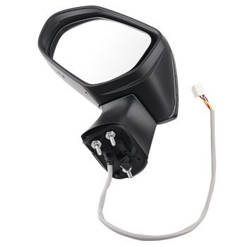 Heated Power Side Mirror compatible for Toyota Corolla 2019-2025 Signal Light Black