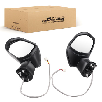 Heated Power Side Mirror compatible for Toyota Corolla 2019-2025 Signal Light Black