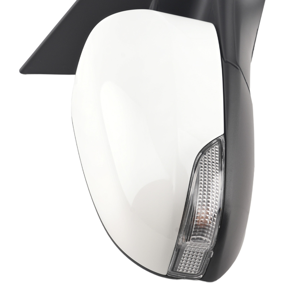 Heated Mirror Right compatible for Toyota Corolla 2014-2019 M9600501RS Power compatible for White 7Wire