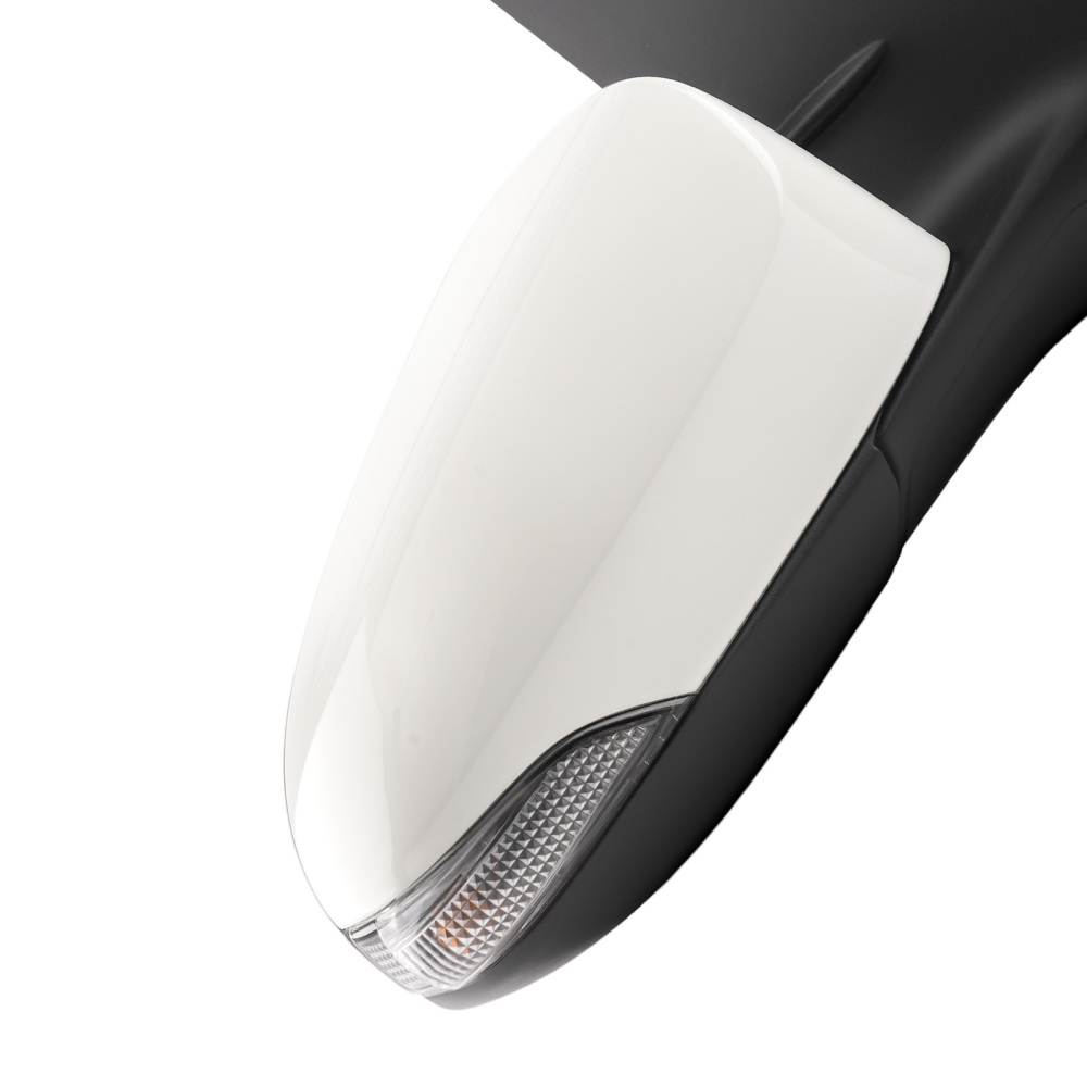 Heated Mirror Right compatible for Toyota Corolla 2014-2019 M9600501RS Power compatible for White 7Wire