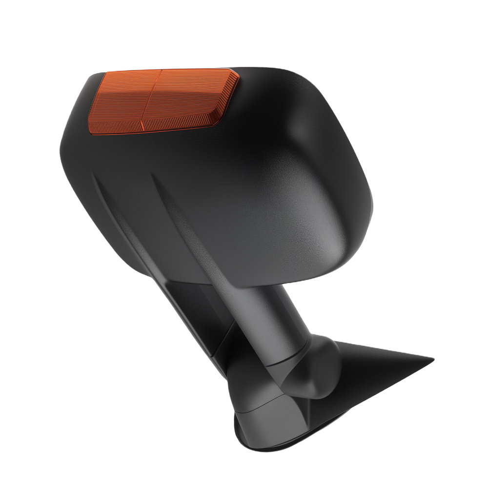 Heated Mirror compatible for Chevy Silverado 1500 2003-2006 15124827 Side View Black