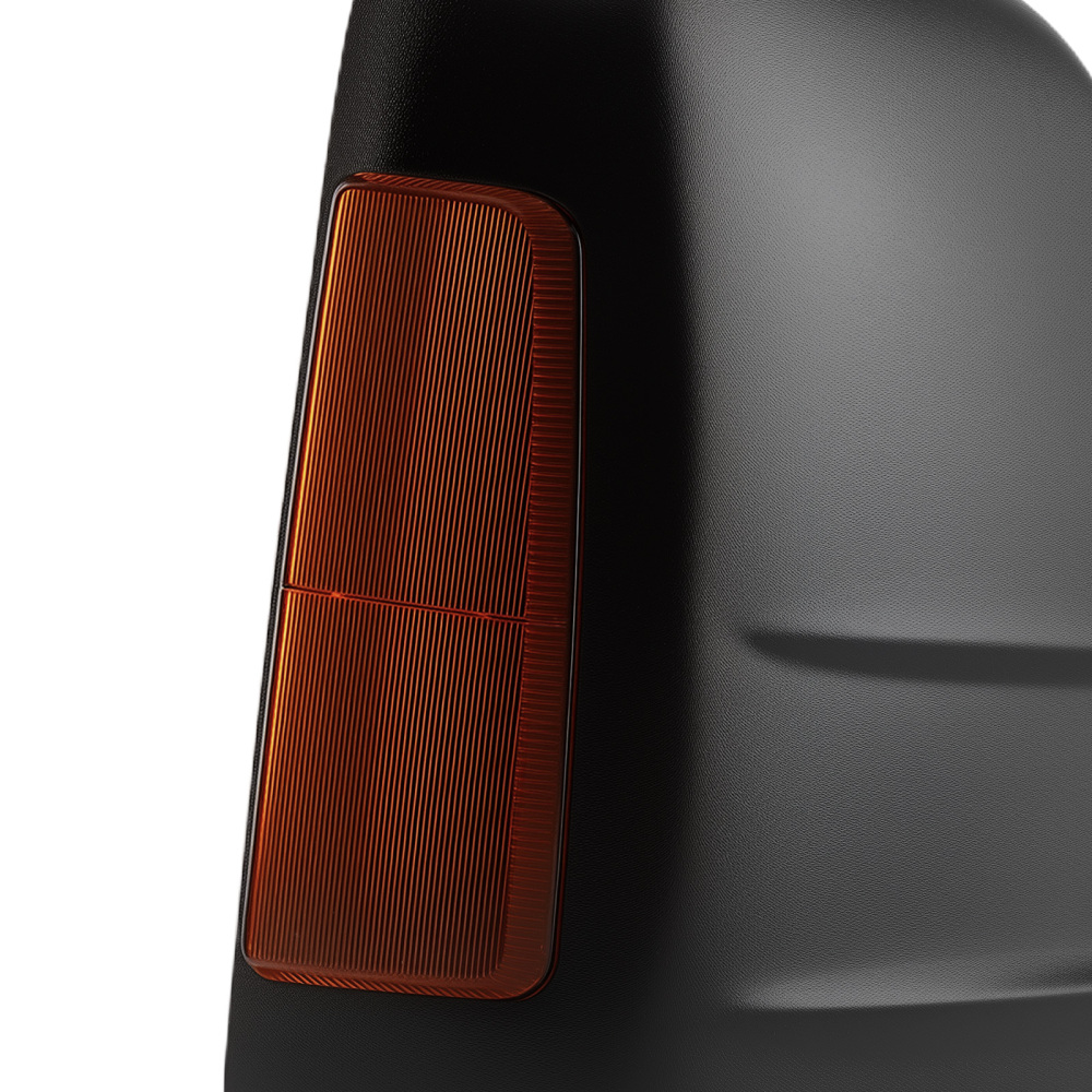 Heated Mirror compatible for Chevy Silverado 1500 2003-2006 15124827 Side View Black