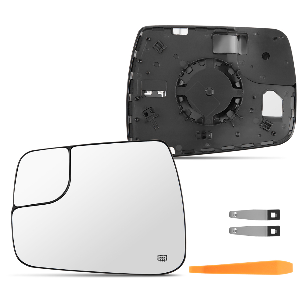 Driver Side Mirror Glass Heated Convex compatible for Dodge Ram 1500 2019-2022 68402037AA