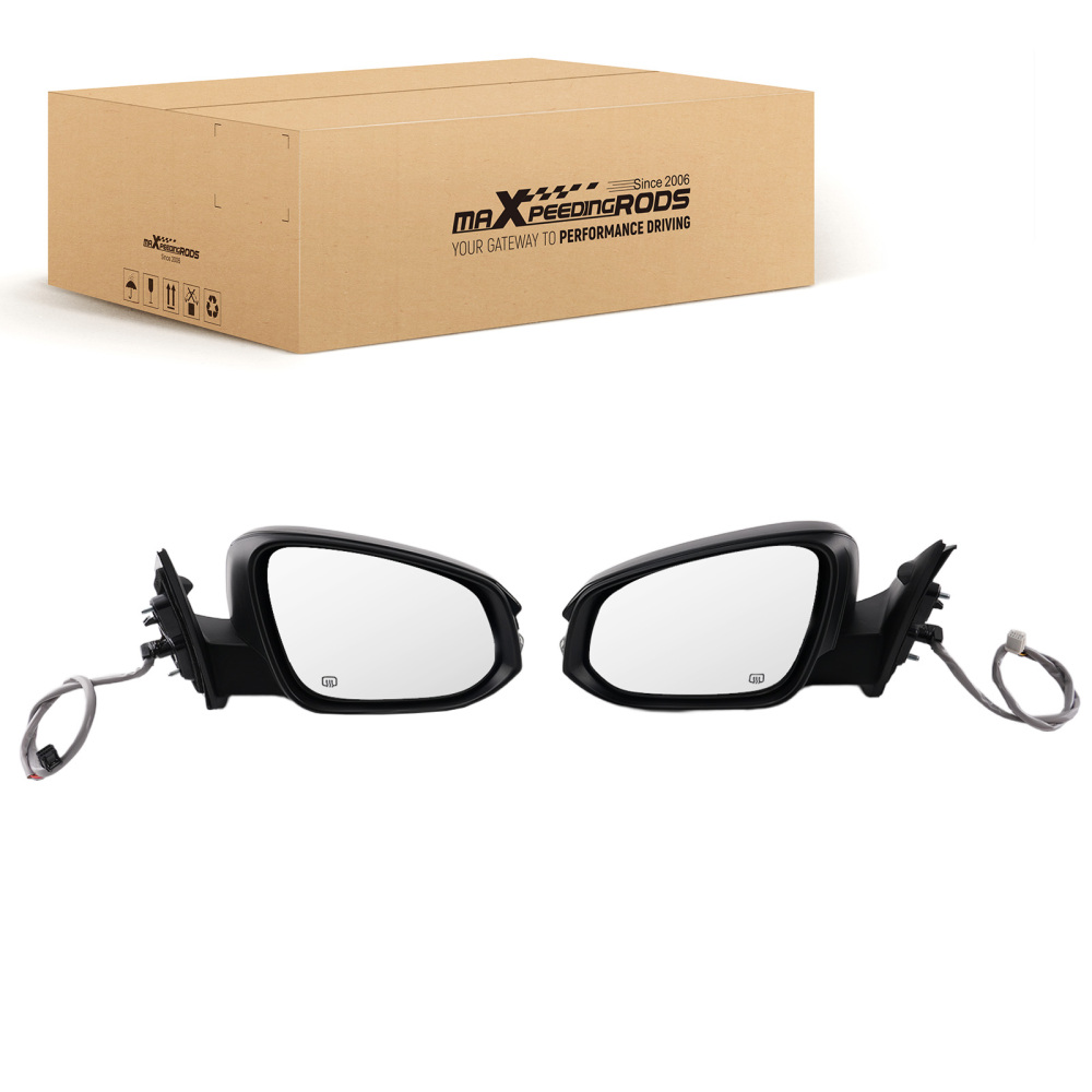 Power Heated Side Mirror compatible for Toyota Highlander 2017-2019 879100E282 879400E272