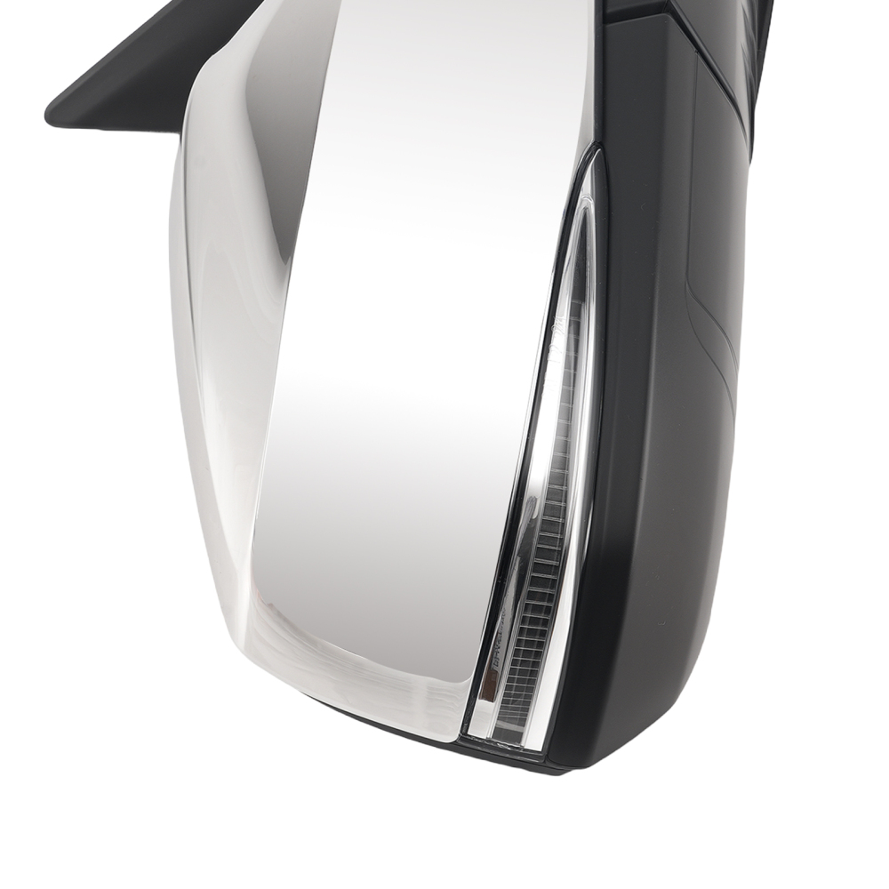 BSM Chrome Side View Mirror compatible for Toyota Tacoma SR SR5 2016-2023 TO1321360