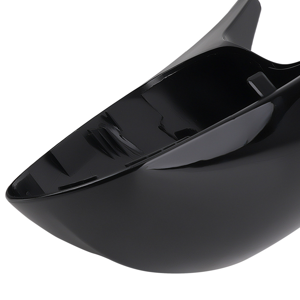 Black Door Mirror Cover compatible for BMW 1 Series E81 E82 2010-2012 51167205291