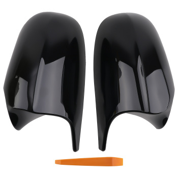 Black Door Mirror Cover compatible for BMW 1 Series E81 E82 2010-2012 51167205291