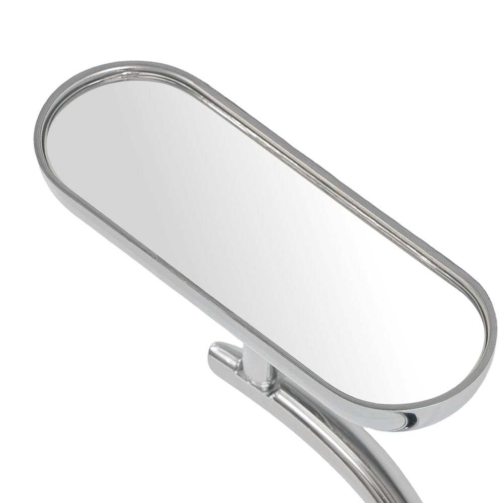 Chrome Motorcycle Mirrors compatible for Suzuki Boulevard/Intruder Universal 8mm 10mm