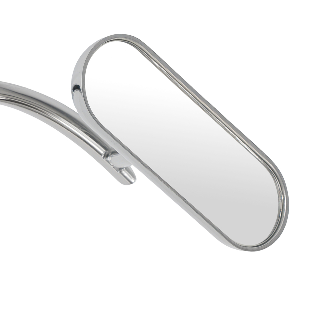 Chrome Motorcycle Mirrors compatible for Suzuki Boulevard/Intruder Universal 8mm 10mm