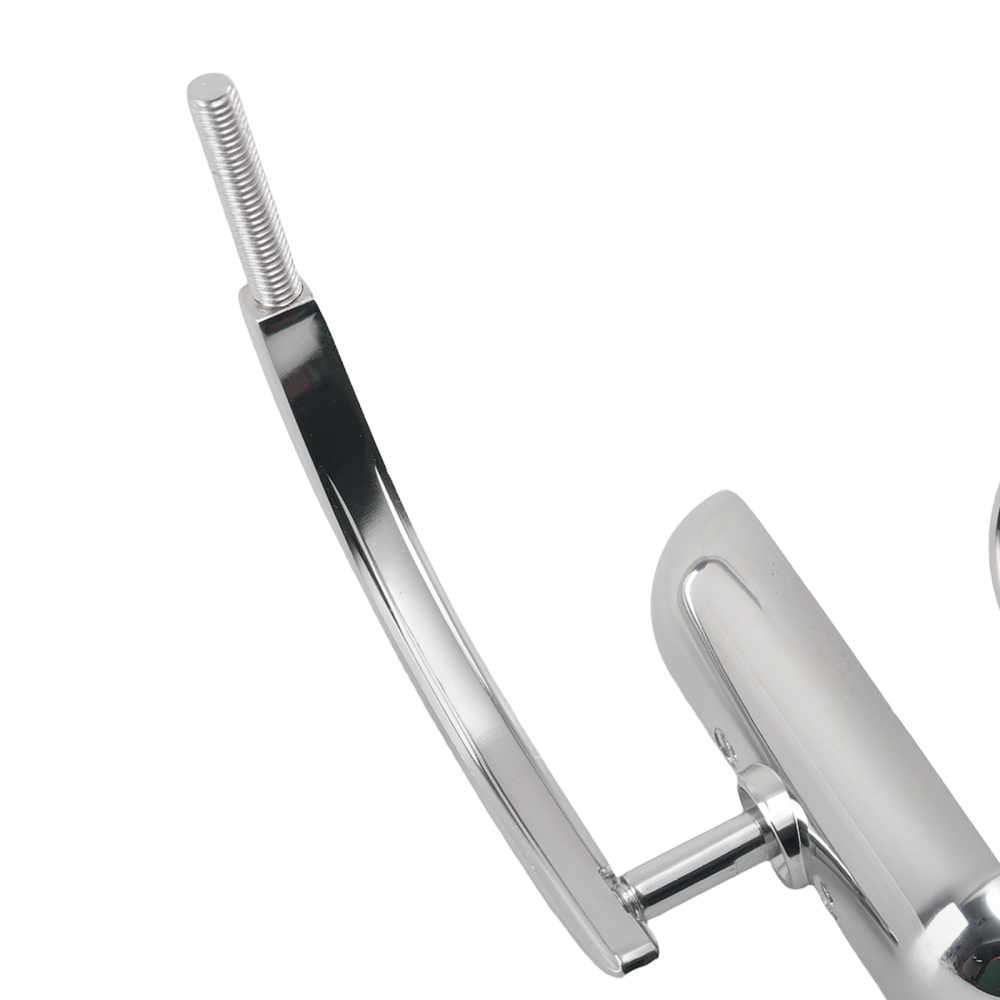 Chrome Motorcycle Mirrors compatible for Suzuki Boulevard/Intruder Universal 8mm 10mm