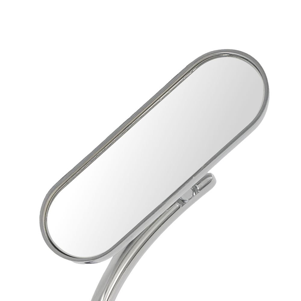 Chrome Motorcycle Mirrors compatible for Suzuki Boulevard/Intruder Universal 8mm 10mm