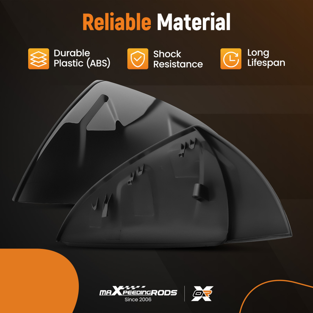 Side Mirror Cover Capsfor compatible for Lexus IS Series 2021-2024 87940-06C40 ABS Pair