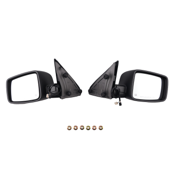 Heated Power Side Mirror compatible for Dodge Ram 2500 3500 2010-2017 55372071AJ Pair