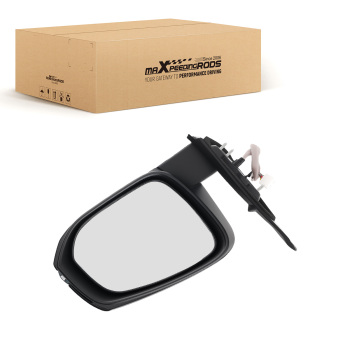 Passenger Side Mirror Heated Power compatible for Toyota Tacoma 2016-2023 Black