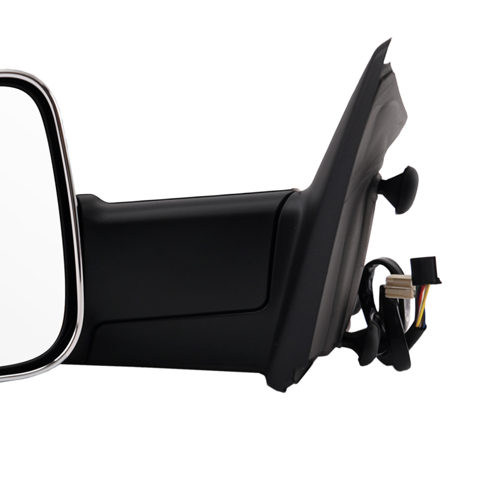 Chrome Extendable Side Mirror compatible for Dodge Ram 2500/3500 2010-2018 55372071AH