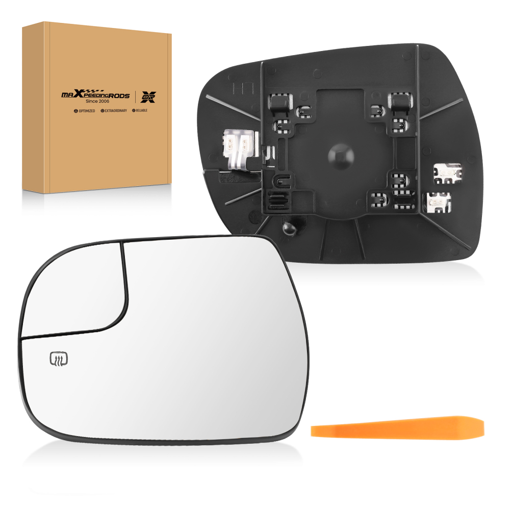 Driver Heated Convex Side Mirror Glass compatible for Toyota Sienna 2014-2020 8790608080