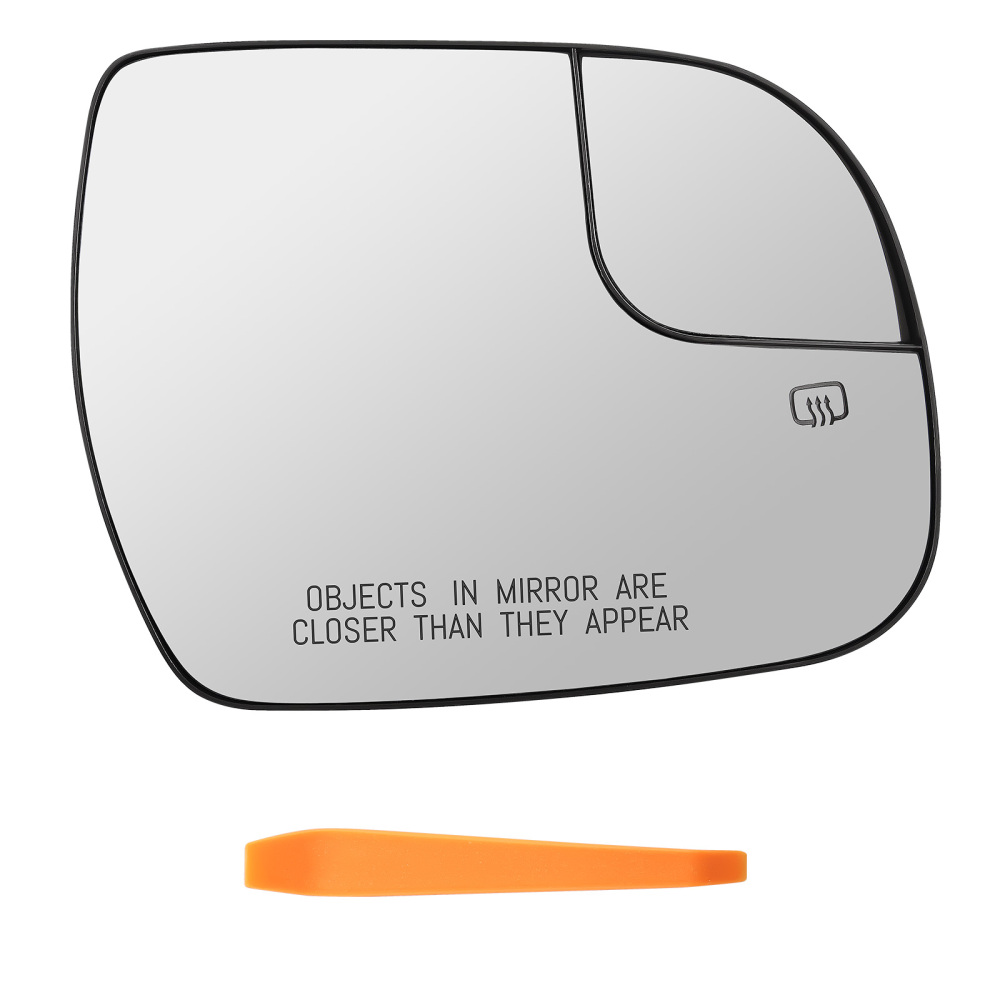 Passenger Heated Convex Side Mirror Glass compatible for Toyota Sienna 2014-2020 8790308080