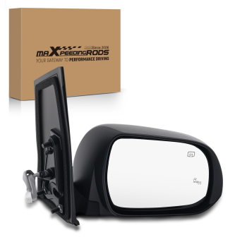 Heated Power Mirror Right compatible for Toyota Sienna 2.7L 2013-2017 8791008112 Black
