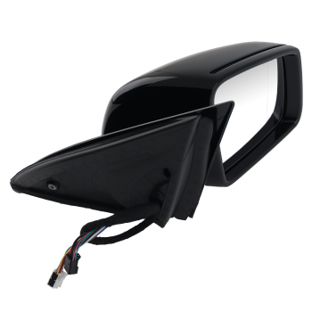 Rear View Mirror Right compatible for Mercedes-Benz GLE W166 2015-2019 Black Puddle