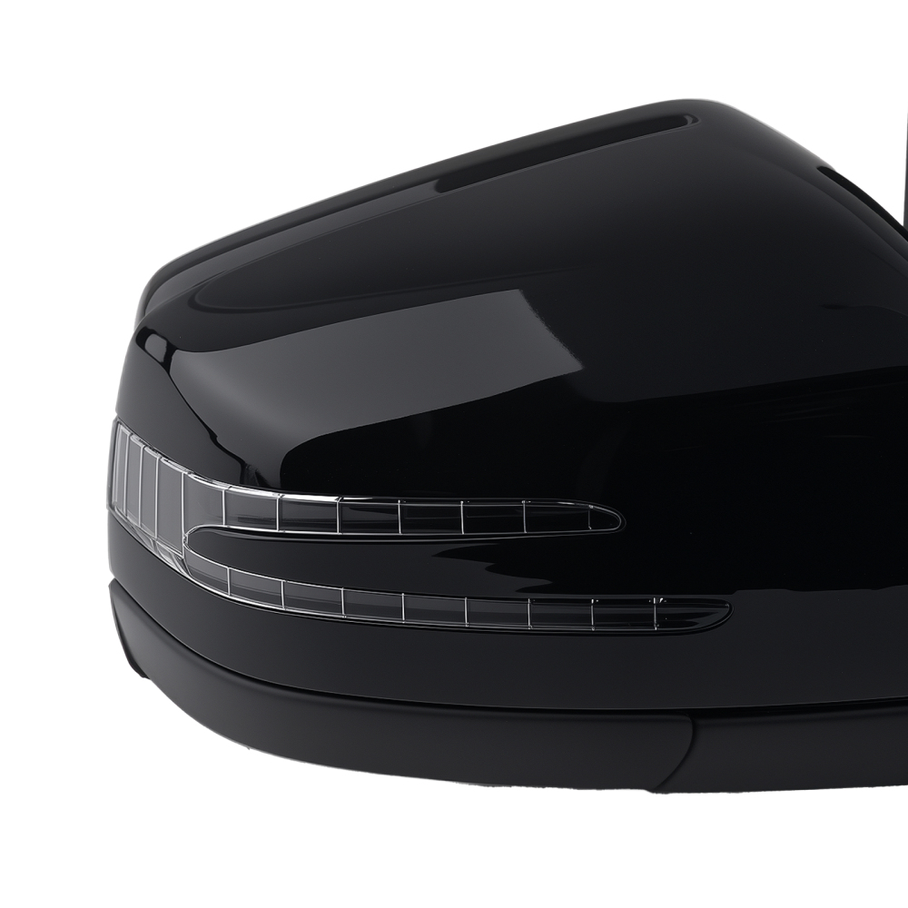 Rear View Mirror Right compatible for Mercedes-Benz GLE W166 2015-2019 Black Puddle