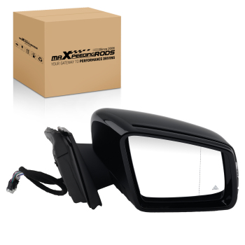 Rear View Mirror Right compatible for Mercedes-Benz GLE W166 2015-2019 Black Puddle