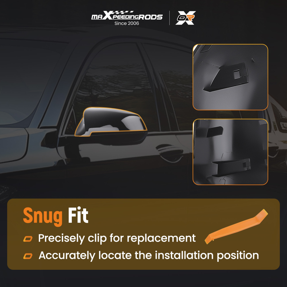 Mirror Cover Caps compatible for BMW 5 6 7 Series F10 F11 F07 F06 F13 2014-2017 51167308683