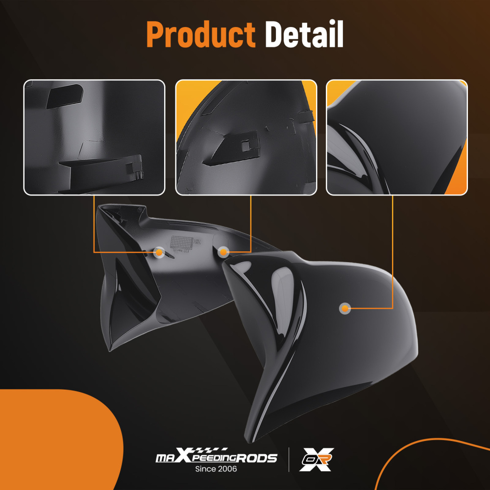 Mirror Cover Caps compatible for BMW 5 6 7 Series F10 F11 F07 F06 F13 2013-2017 51167308683