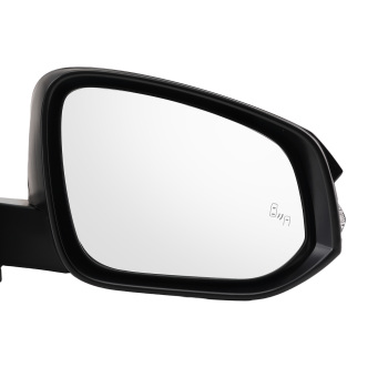 Passenger Rear View Mirror compatible for Toyota RAV4 2013-2015 879100R090A1 Black