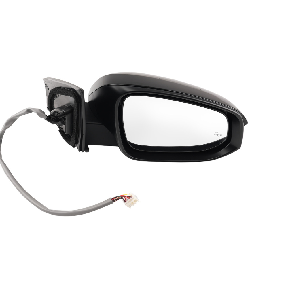 Passenger Rear View Mirror compatible for Toyota RAV4 2013-2015 879100R090A1 Black